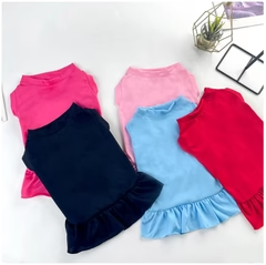 Gúna Beag Ruffle do Mhadraí & Cait