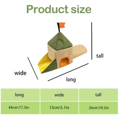 Tollán Caisleáin Álainn do Pheataí Beaga – Foirfe do Mhuca Guine agus Ainmhithe Beaga Eile