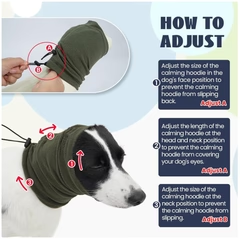 Capa Ciúin do Mhadra / Dog Calming Hood