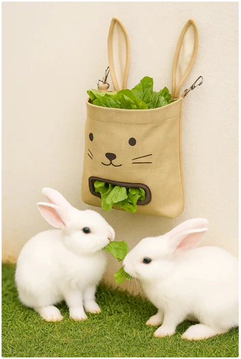 Bag Feeder Seilgín Le Aghaidh Coinín – Spraoi agus Éasca le haghaidh Bheith Ag Ithe