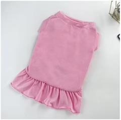 Gúna Beag Ruffle do Mhadraí & Cait